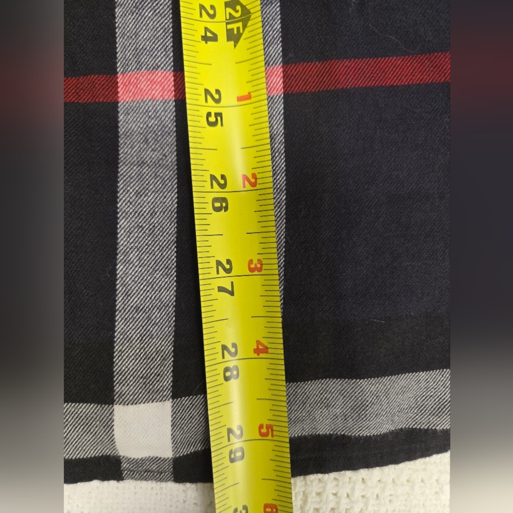 Burberry London Plaid Cotton Shirt Sz Large - Picture 12 of 14